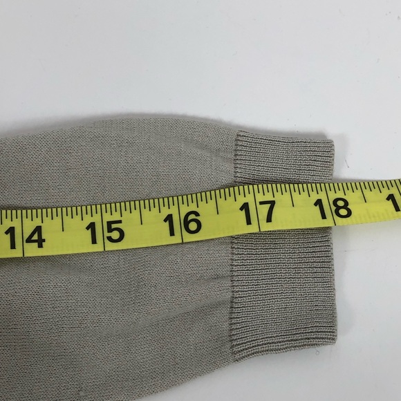 Halogen Beige Geometric Sequin Button Cardigan XS - Picture 8 of 8